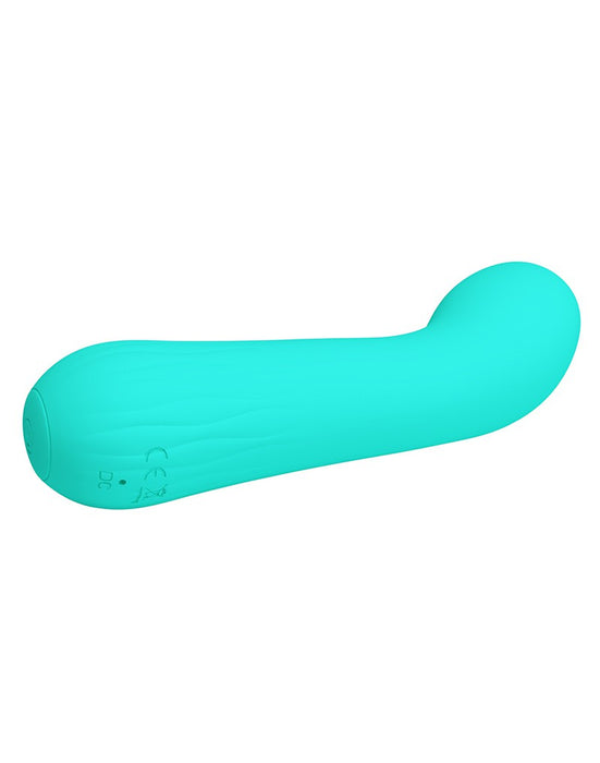 Pretty Love - Faun - Buigzame G-Spot Vibrator - Turquoise-Erotiekvoordeel.nl