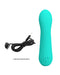 Pretty Love - Faun - Buigzame G-Spot Vibrator - Turquoise-Erotiekvoordeel.nl