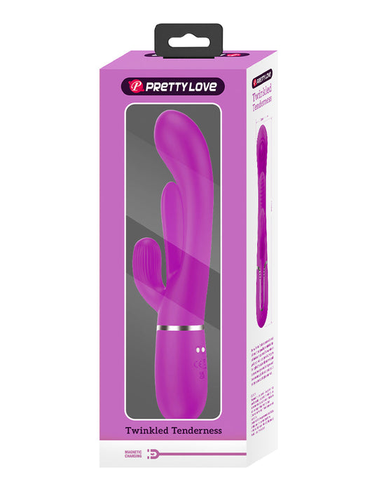 Pretty Love - Shania - Kloppende Rabbit Vibrator - Dieproze-Erotiekvoordeel.nl