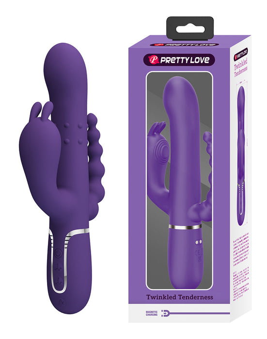 Pretty Love - Cammy - Triple Vibrator - Paars-Erotiekvoordeel.nl