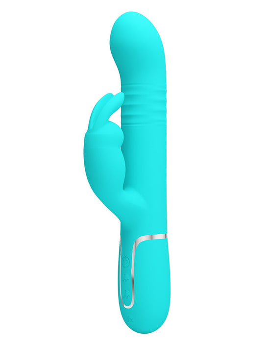 Pretty Love - Coale - Rabbit Vibrator - Turquoise-Erotiekvoordeel.nl