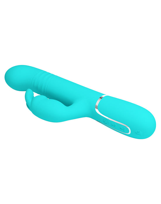 Pretty Love - Coale - Rabbit Vibrator - Turquoise-Erotiekvoordeel.nl