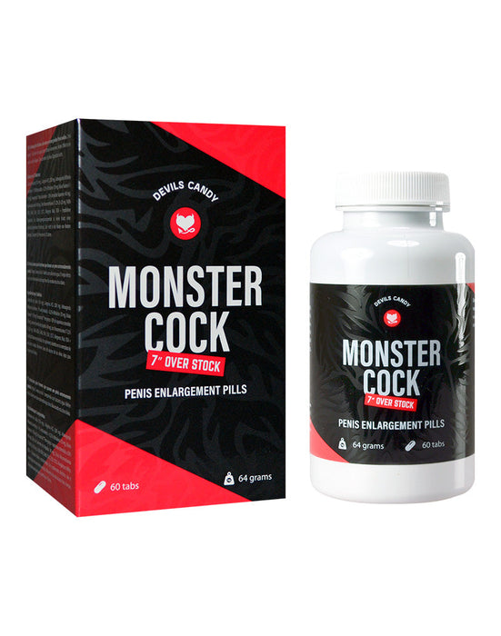 Morningstar - Devils Candy Monster Cock 7" Overstock - Hardere Erecties - 60 tabletten-Erotiekvoordeel.nl