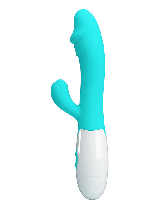 Pretty Love - Snappy - G-Spot Rabbit Vibrator - Turquoise-Erotiekvoordeel.nl