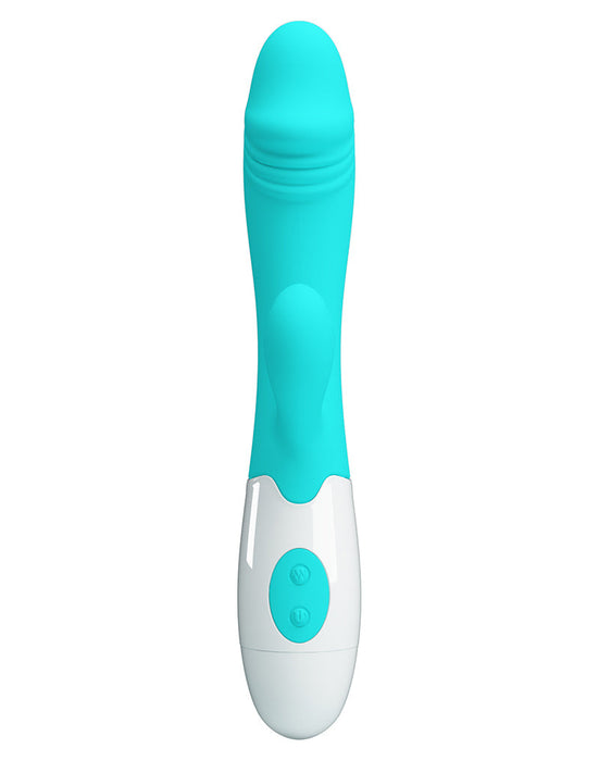 Pretty Love - Snappy - G-Spot Rabbit Vibrator - Turquoise-Erotiekvoordeel.nl