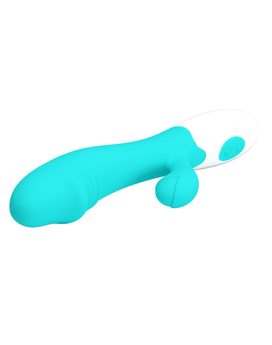 Pretty Love - Snappy - G-Spot Rabbit Vibrator - Turquoise-Erotiekvoordeel.nl