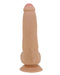 Pretty Love - Draco - Realistische Sliding Skin Dildo - 23,3 cm - Lichte Huidskleur-Erotiekvoordeel.nl