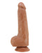 Pretty Love - Draco - Sliding Skin Realistische Dildo 23,3 cm - Medium Huidskleur-Erotiekvoordeel.nl