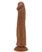 Pretty Love - Sharife - Sliding Skin Realistische Dildo - 25,4 cm - Bruin-Erotiekvoordeel.nl