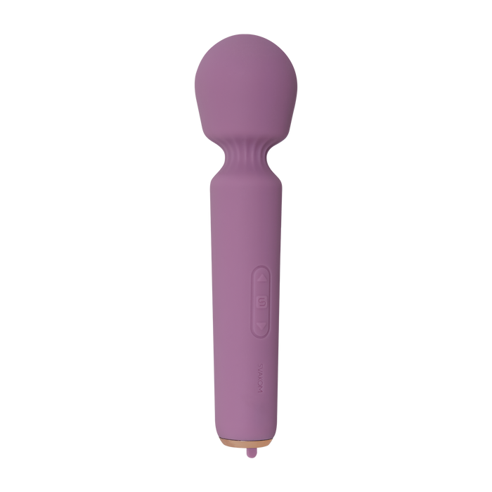 Svakom - Mini Emma Neo - Interactieve Compacte Wand Vibrator - Paars-Erotiekvoordeel.nl