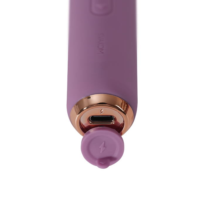 Svakom - Mini Emma Neo - Interactieve Compacte Wand Vibrator - Paars-Erotiekvoordeel.nl