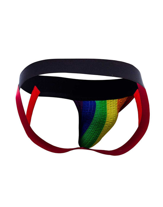 Cut4Men - Sexy Jockstrap - Pride - Rainbow-Erotiekvoordeel.nl