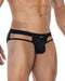 Cut4Men - Spandex Sexy Web Jockstrap - Zwart-Erotiekvoordeel.nl