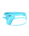 Cut4Men - Spandex Sexy Web Jockstrap - Turquoise-Erotiekvoordeel.nl