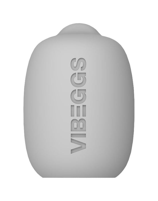 VIBEGGS - Twisty Tongues - Vibrerende Masturbatie Sleeve èn Vinger Vibrator - Wit-Erotiekvoordeel.nl