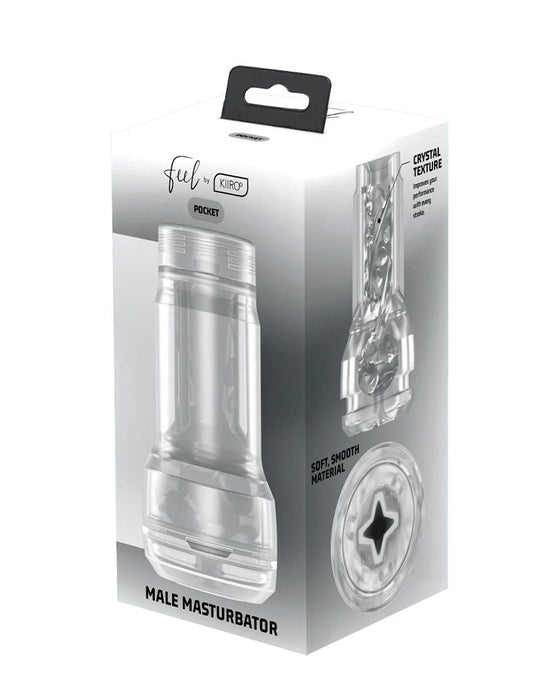 Kiiroo - Feel Pocket Stroker Crystal - Transparant-Erotiekvoordeel.nl