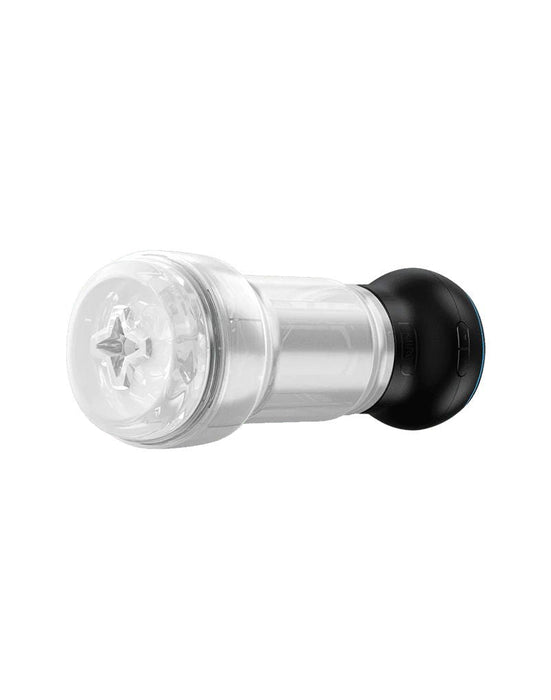 Kiiroo - Feel Pocket Stroker Crystal en Powerblow Combo - Zwart/Transparant-Erotiekvoordeel.nl