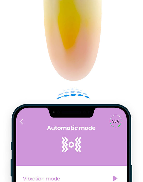 Intoyou - Vibrerend Eitje met App Control - Geel/Oranje-Erotiekvoordeel.nl