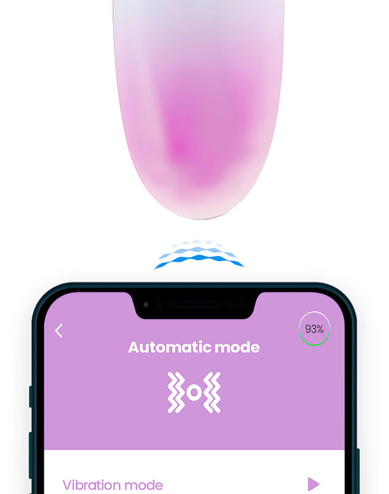 Intoyou - Vibrerend Eitje met App Control - Blauw/Paars-Erotiekvoordeel.nl