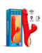 Intoyou - Ascen - Rabbit Vibrator - Stotende en Oscillerende Rabbit Vibrator met App Control - Rood-Erotiekvoordeel.nl