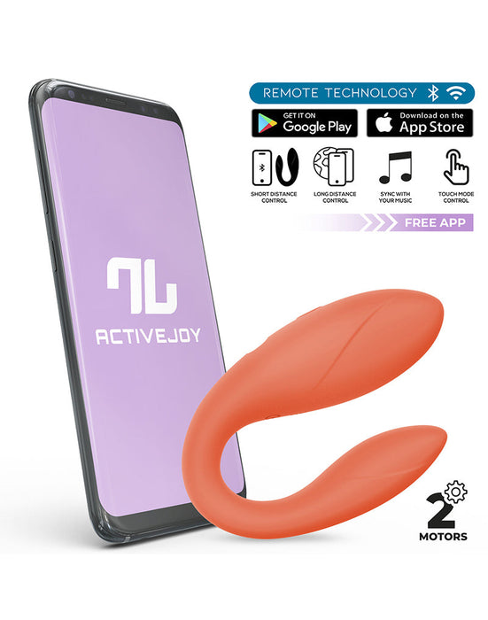 Intoyou - Partner Vibrator met App Control - Koraal-Erotiekvoordeel.nl