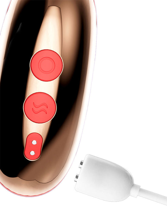 Intoyou - Rondy - Likkende Clitoris Vibrator - Met App Control - Rood-Erotiekvoordeel.nl