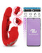 Intoyou - Mouty - Bitting & Flipping Rabbit Vibrator met App - Rood-Erotiekvoordeel.nl