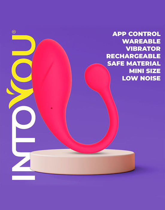 Intoyou - Bulby - Vibrerend Ei met App - Diep Roze-Erotiekvoordeel.nl