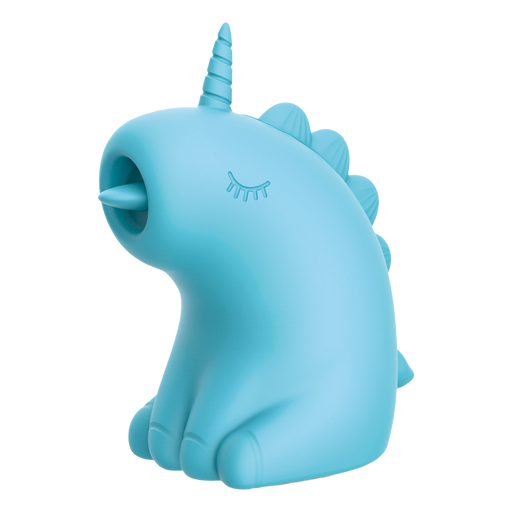 ER - Snowflake Unicorn - Clitoris Vibrator met Likkende Tong - Blauw-Erotiekvoordeel.nl