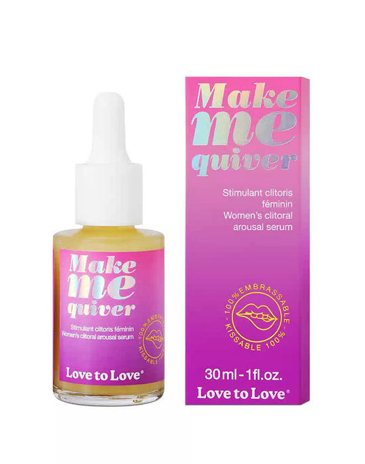 Love to Love - Make Me Quiver - Clitoraal Stimulerend Serum voor vrouwen - 30 ml-Erotiekvoordeel.nl