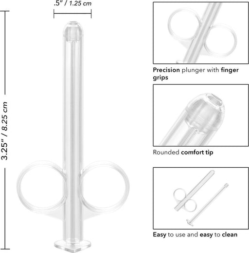 CalExotics - Lube Shooter - Lube Tube 2 Pcs - Douche Transparant-Erotiekvoordeel.nl