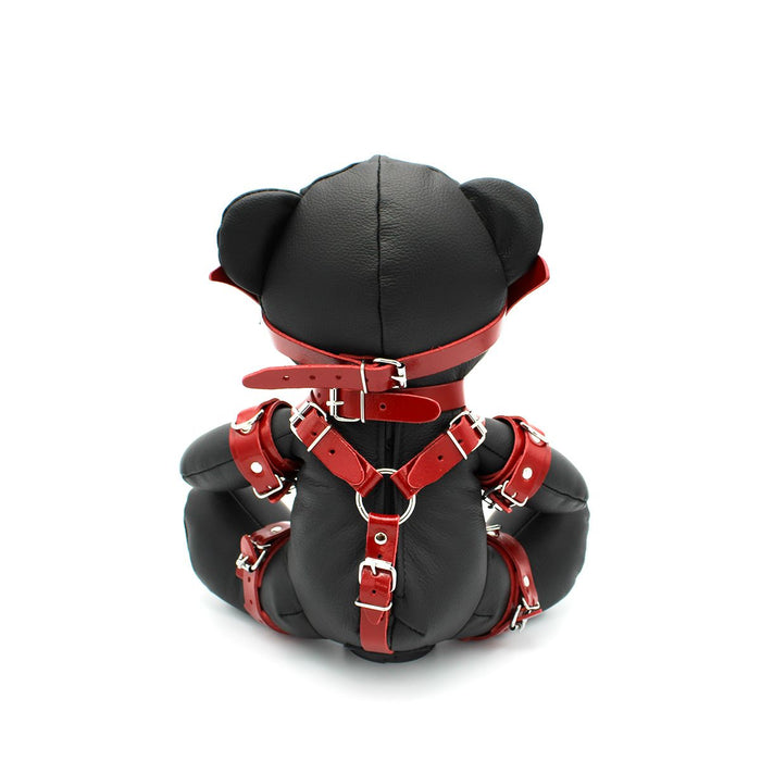 Kiotos Leather - EDDY de BDSM Teddybeer - Red Spankee - Leder-Erotiekvoordeel.nl