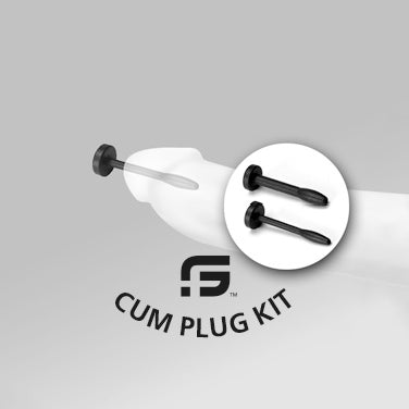 Sport Fucker - Cum Play Kit Spermstoppers - Siliconen - Grijs-Erotiekvoordeel.nl