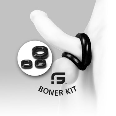 Sport Fucker - Boner Kit - Cockring En Ballstretcher - Transparant-Erotiekvoordeel.nl