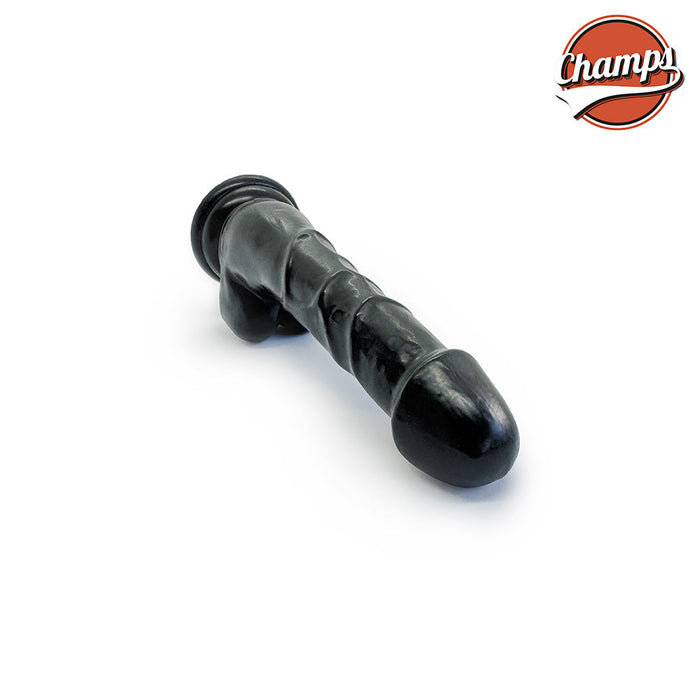 Champs - Robby Original Dildo - 17 cm - zwart-Erotiekvoordeel.nl