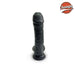 Champs - Henry Original Dildo - 17.5 cm - zwart-Erotiekvoordeel.nl