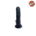 Champs - Teddy Dual Density Dildo - 16 cm - Zwart-Erotiekvoordeel.nl