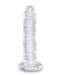 Pipedream - King Cock - Dildo - 15 cm - Transparant-Erotiekvoordeel.nl