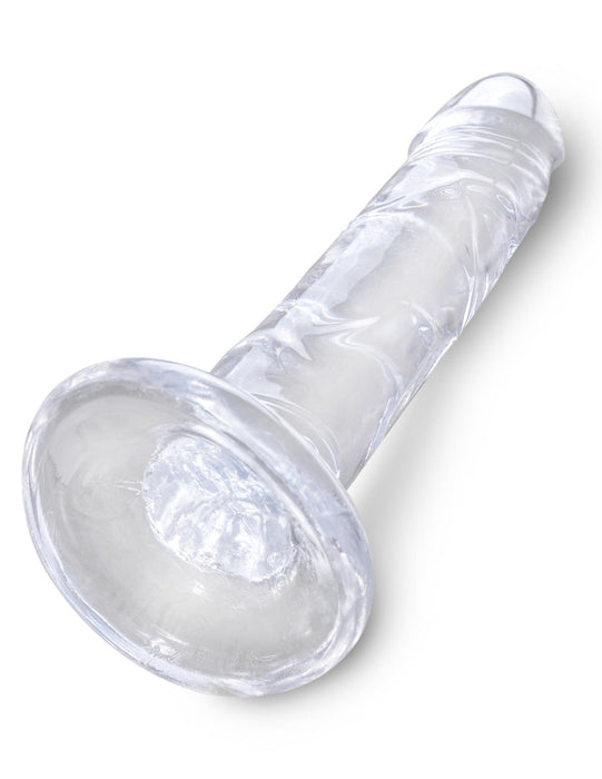 Pipedream - King Cock - Dildo - 15 cm - Transparant-Erotiekvoordeel.nl