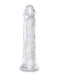 Pipedream - King Cock - Dildo - 20,5 cm - Transparant-Erotiekvoordeel.nl