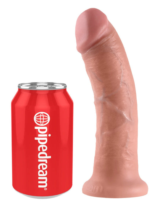 Pipedream - King Cock - Dildo - 20,5 cm - Lichte Huidskleur-Erotiekvoordeel.nl