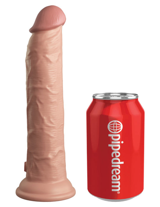 Pipedream - King Cock - Dual Density Dildo - 23 cm - Helle Hautfarbe