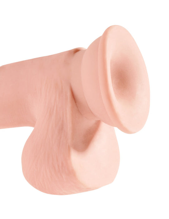 Pipedream - King Cock - Triple Density Dildo mit Hodensack - 19 cm