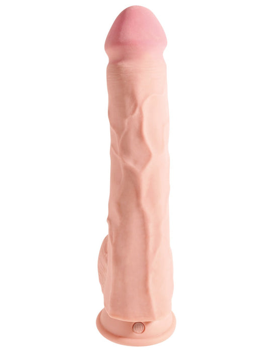 Pipedream - King Cock - Triple Density Dildo met Balzak - 30,5 cm-Erotiekvoordeel.nl