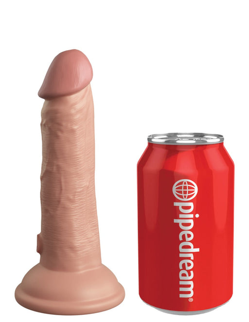 Pipedream - King Cock - Dual Density Vibrerende Dildo - 15 cm-Erotiekvoordeel.nl