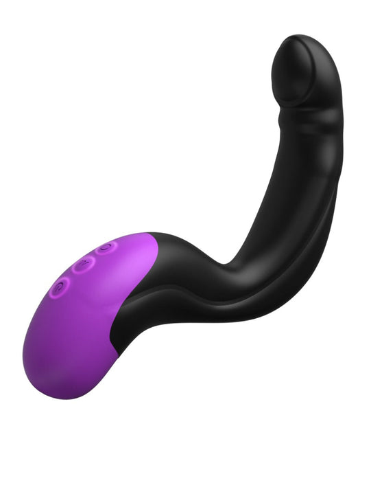 Pipedream - Anal Fantasy Elite Hyper-Pulse P-Spot Masajeador - Negro/Morado