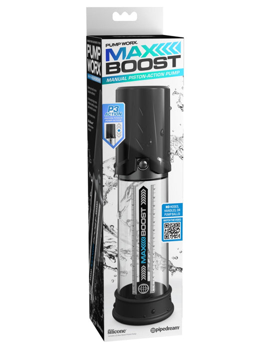 Pipedream - Pump Worx Max Boost - Zwart-Erotiekvoordeel.nl