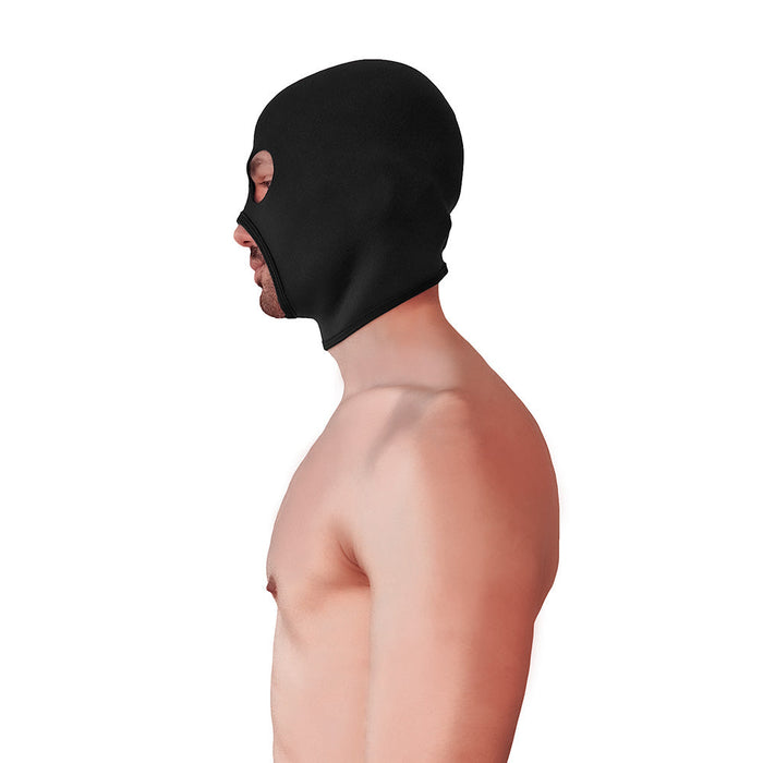 Brutus - Neoprene Face Fucker Hood - Met Oogopeningen - Zwart-Erotiekvoordeel.nl