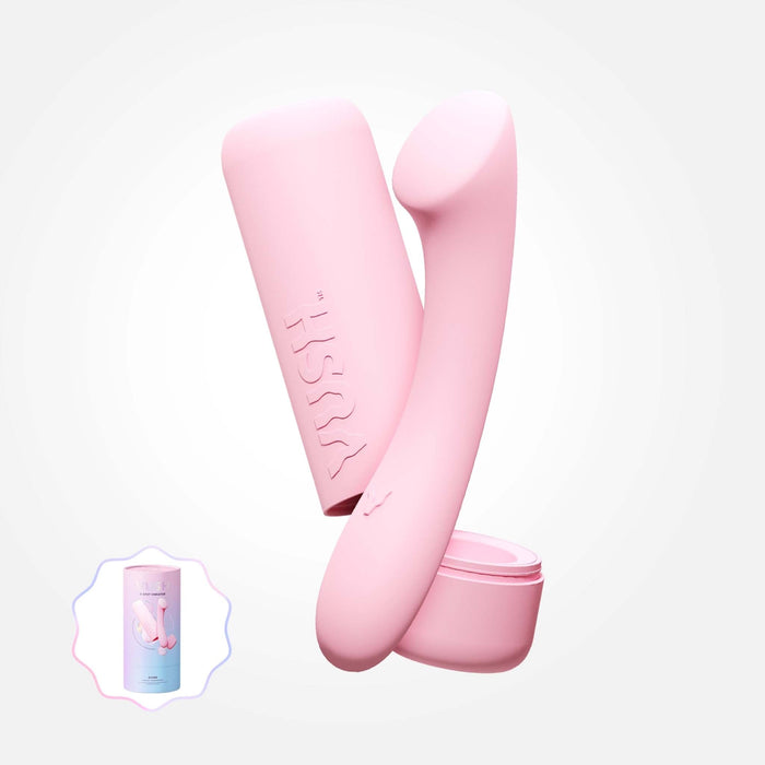 Vush - Pop - Shine - G-Spot Vibrator - Met Opbergkoker - Lichtroze-Erotiekvoordeel.nl