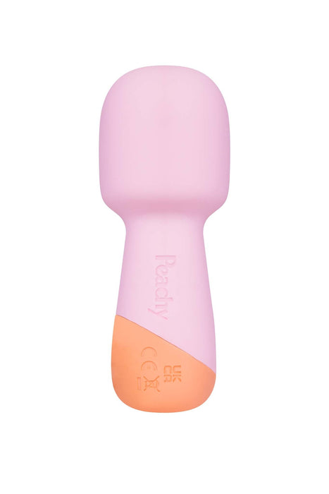 Vush - Peachy - Mini Wand Vibrator - Lichtroze-Erotiekvoordeel.nl